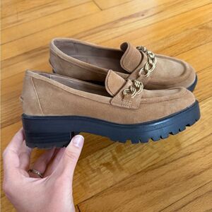 Sam Edelman Camel size 6 TAELOR LUG SOLE LOAFER